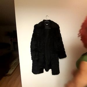 Wilson leather fur coat